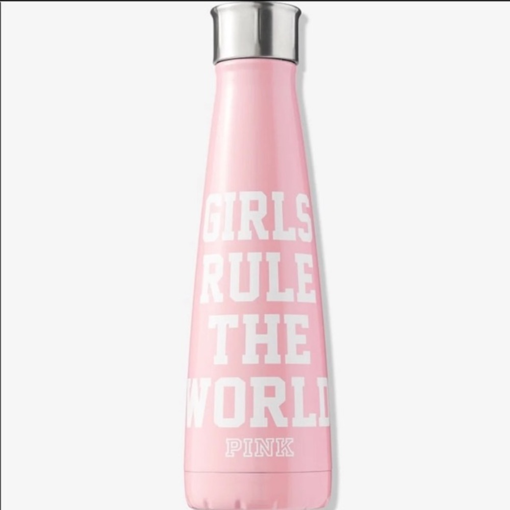 PINK swell water bottle girls rule the world NEW